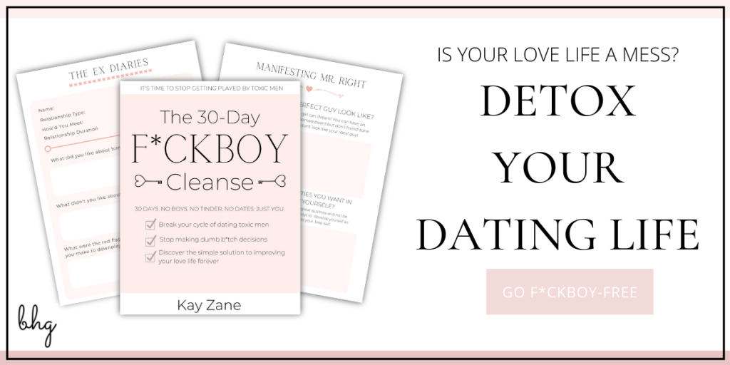 30 day dating cleanse
